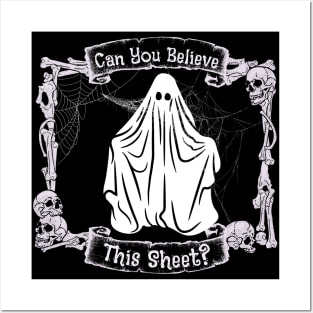 Can You Believe This Sheet? Funny Ghost Posters and Art
